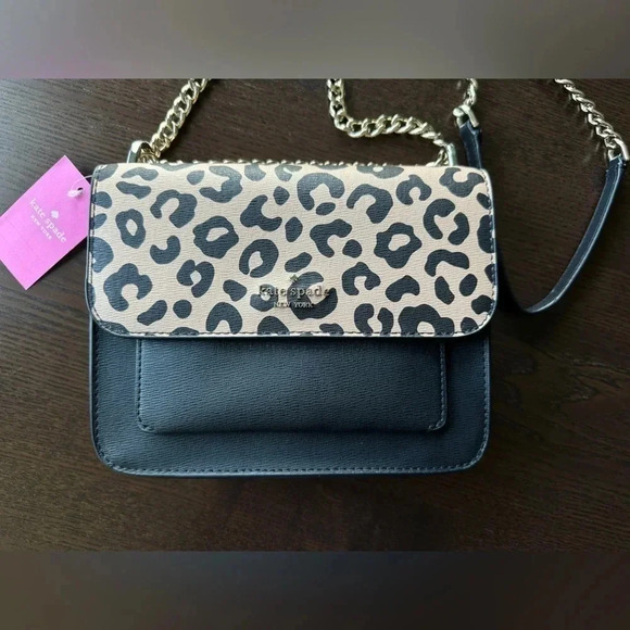 Kate Spade Leopard Chain Purse NWT - Picture 9 of 9